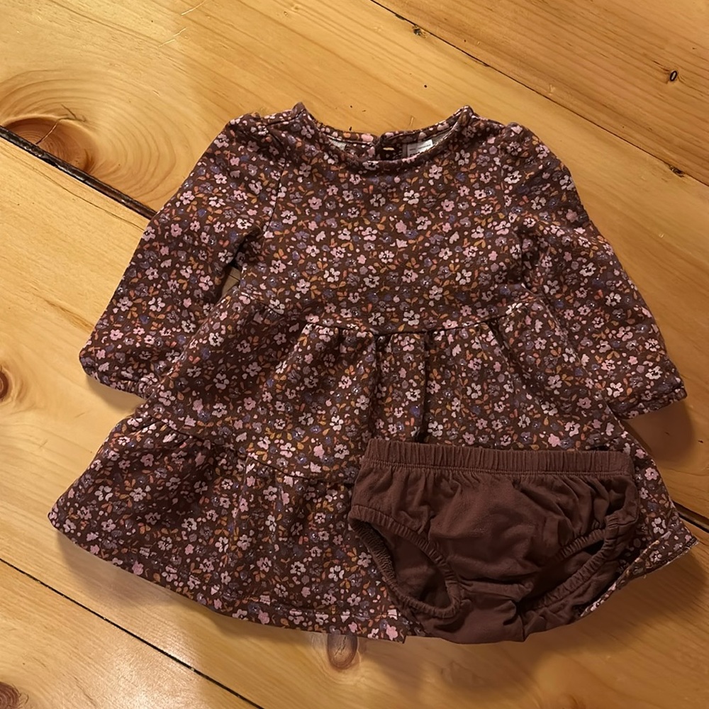 Carters long sleeve dress